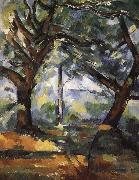 Paul Cezanne tree china oil painting artist